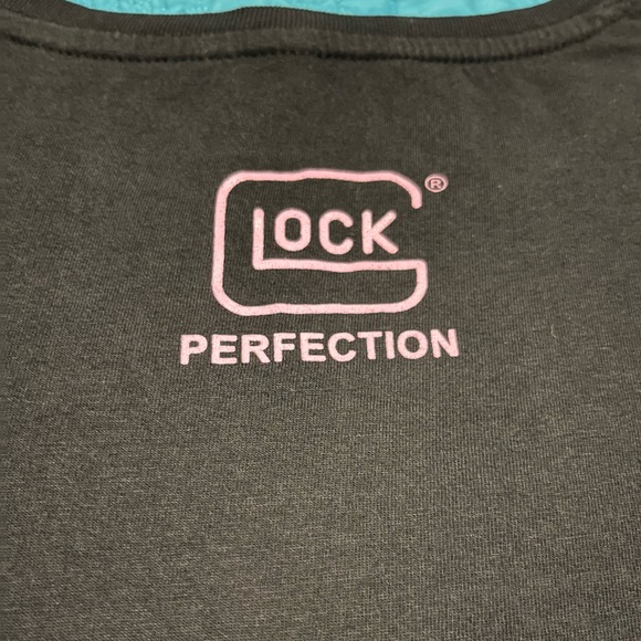 LAT Apparel Women’s Large Glock Girl Black Tactical 2nd Amendment Tee T Shirt - Picture 3 of 11